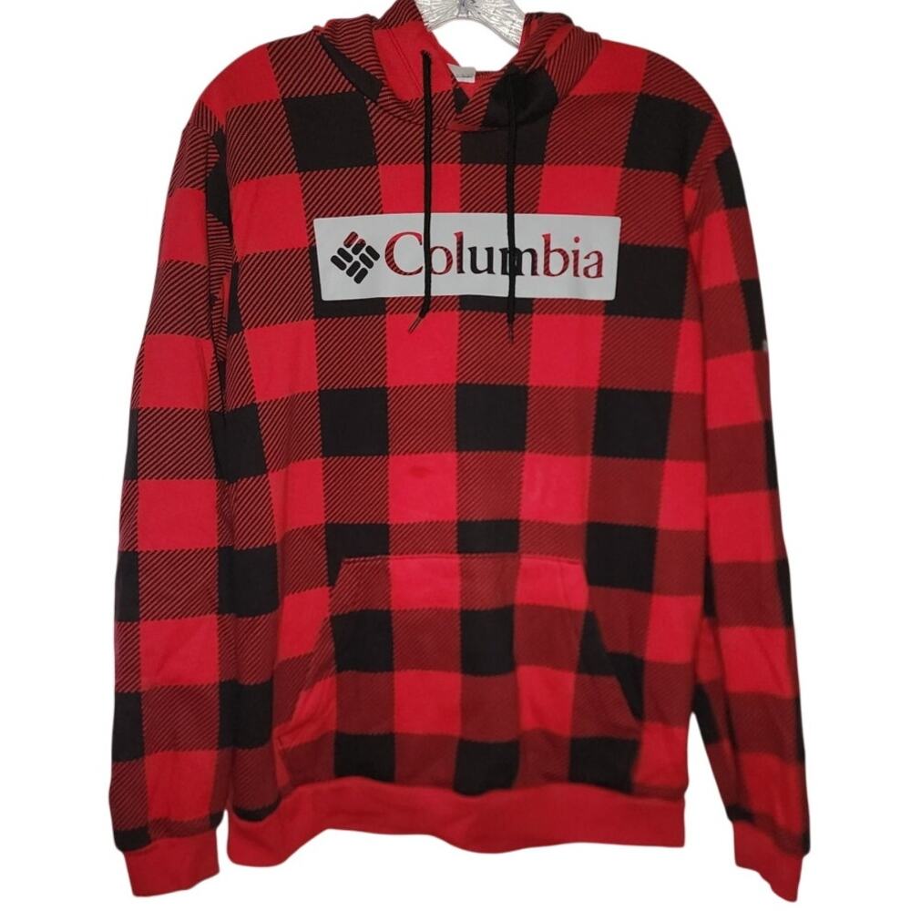 Columbia Buffalo Pullover Hoodie Pull Over Sweatshirt Size Medium